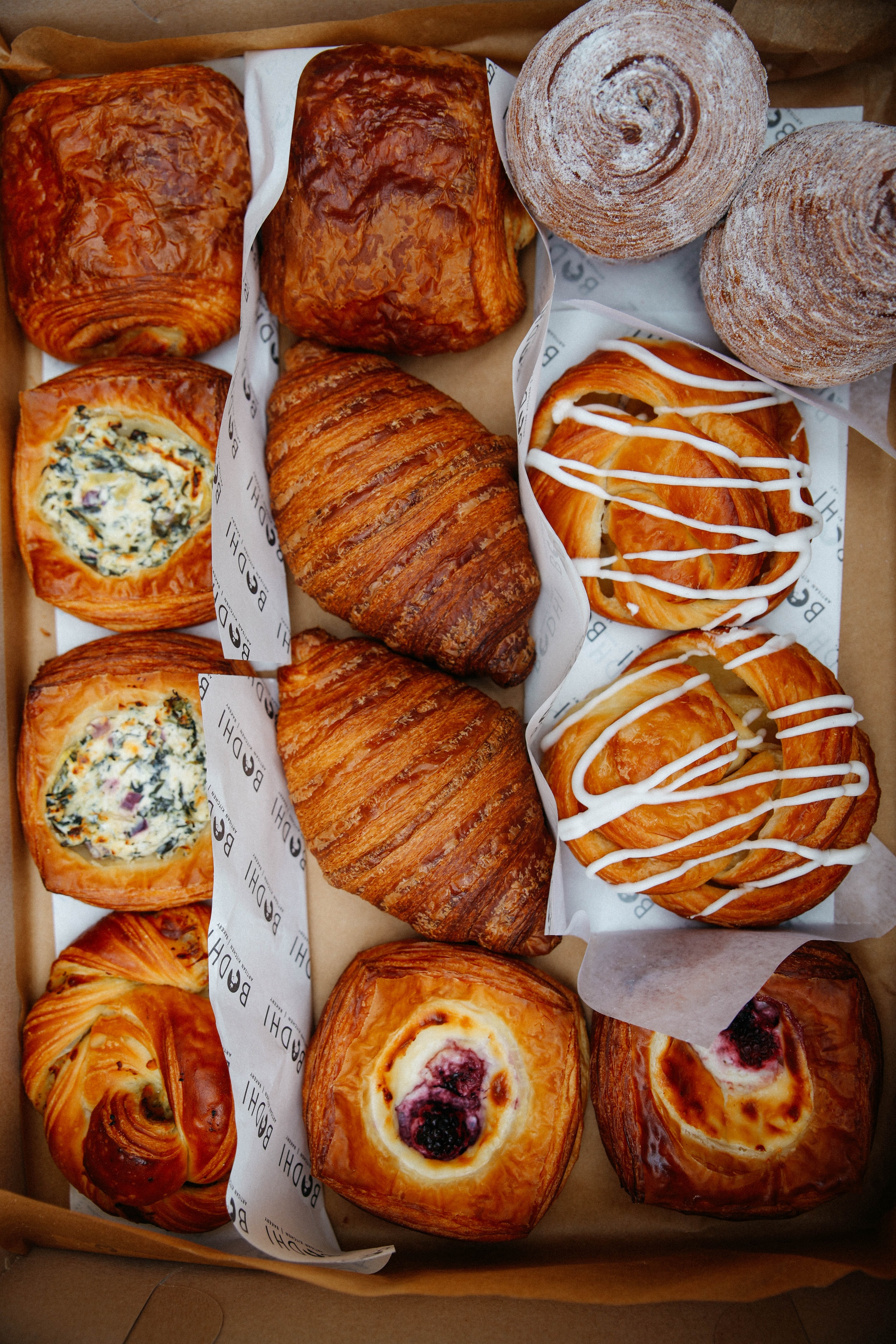 Fresh Bodhi Bakery bread and pastries